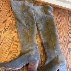 Dolce Vita Olive Heeled Boots